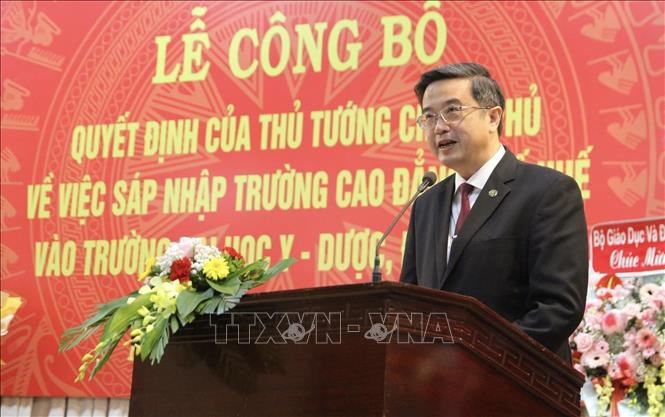 Sáp nhập Trường Cao đẳng Y tế Huế vào Trường Đại học Y - Dược, Đại học Huế