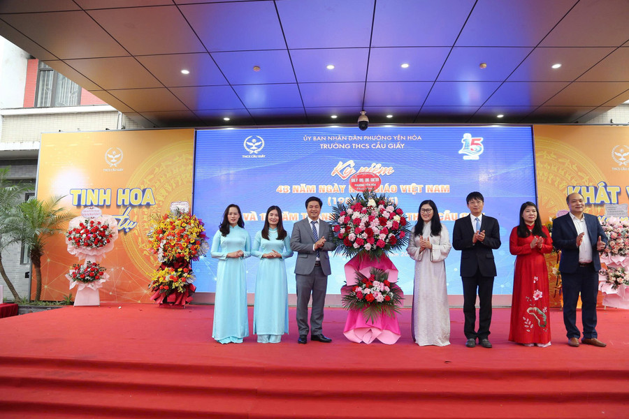 Hà Nội: Xây dựng Trường THCS Cầu Giấy điển hình của thành công và hạnh phúc