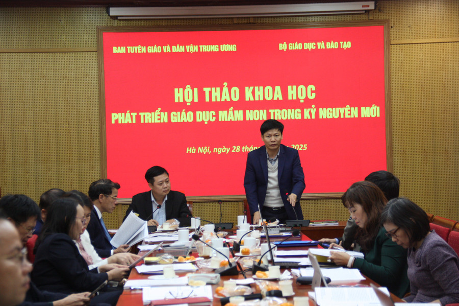 Phát triển giáo dục mầm non trong kỷ nguyên mới