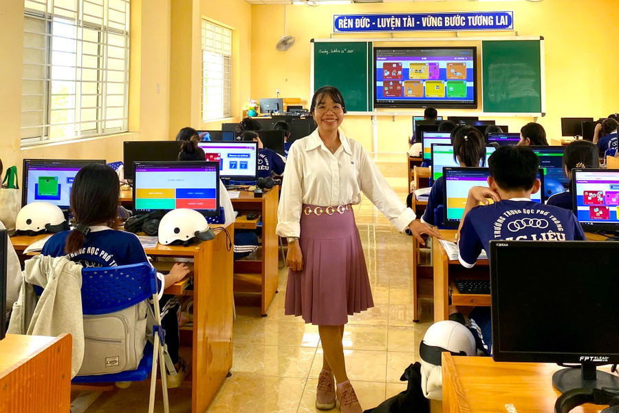 Những 'bông hoa đẹp' trong vườn hoa Giáo dục vùng Đất Mũi