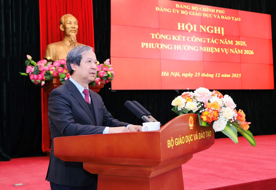 Năm 2026, Đảng ủy Bộ GD&ĐT tập trung 6 nhiệm vụ quan trọng