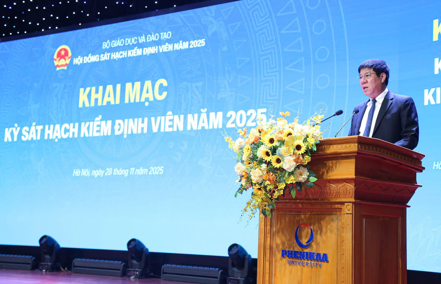 Sát hạch kiểm định viên giáo dục đại học và cao đẳng sư phạm năm 2025
