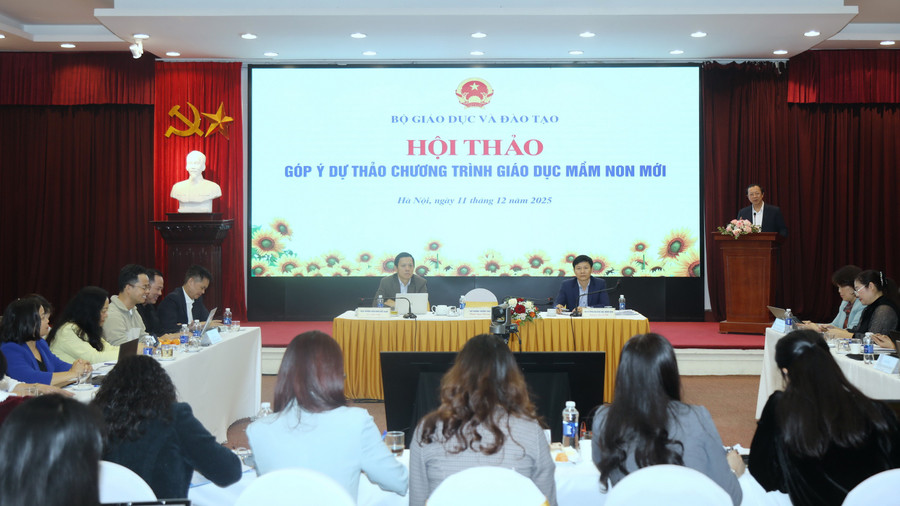 Góp ý hoàn thiện Dự thảo Chương trình giáo dục mầm non mới