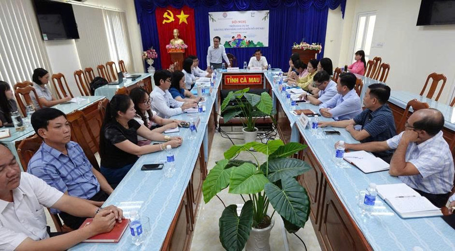 Triển khai dự án Giáo dục bình đẳng giới và Biến đổi khí hậu tại Cà Mau