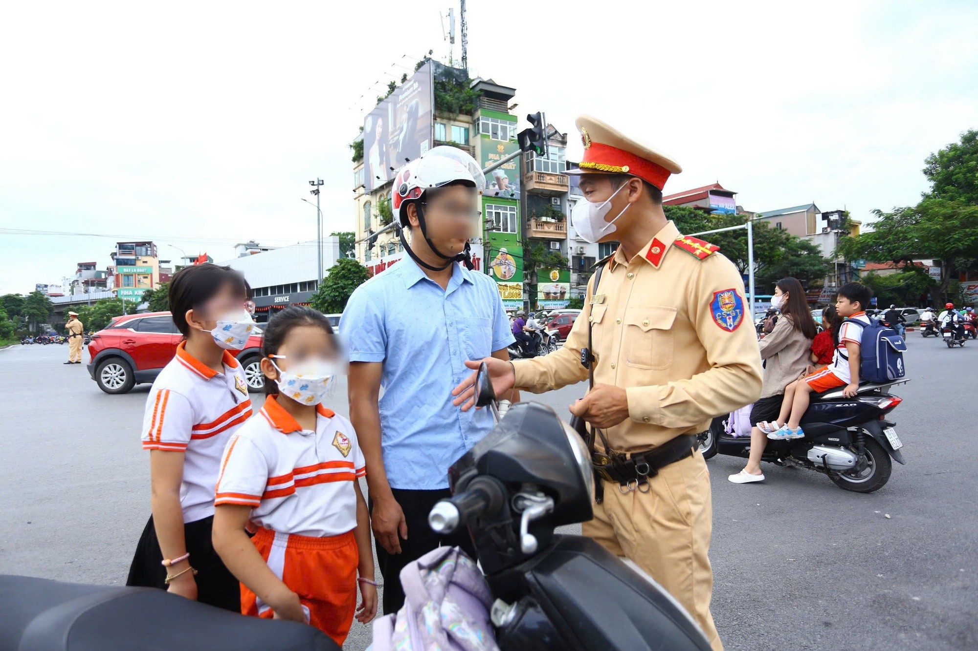 Hà Nội tăng kiểm tra học sinh, phụ huynh vi phạm giao thông từ 4/9